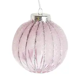 Esfera Rosa Palacio Navidad 2024