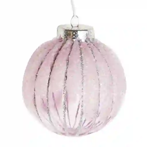 Esfera Rosa Palacio Navidad 2024