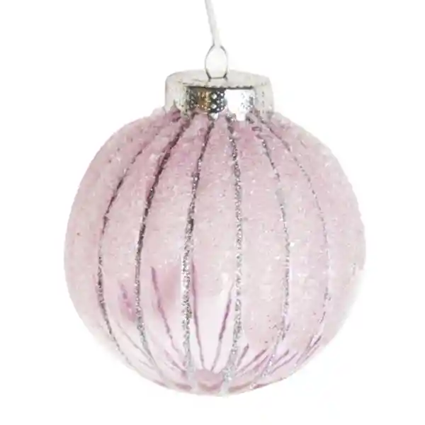 Esfera Rosa Palacio Navidad 2024
