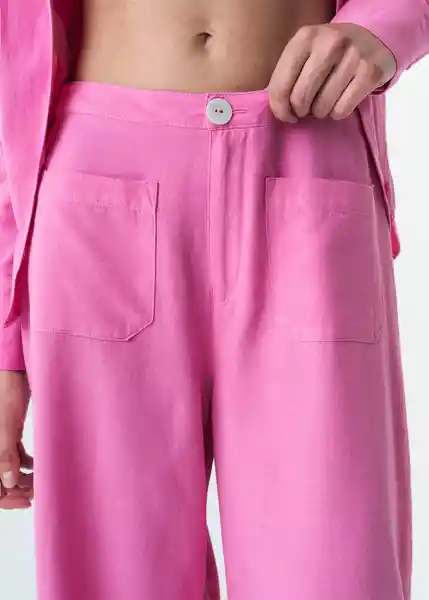 Pantalón Roxy Mujer Rosa Dulce Medio Talla 8 433G361 Naf Naf