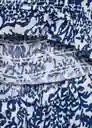 Enterizo Mono Begur Navy Talla 12 Niñas Mango