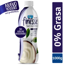 Yogurt Finesse Natural Botella 1000ml