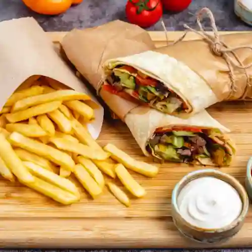 Shawarma de Kufta en Combo