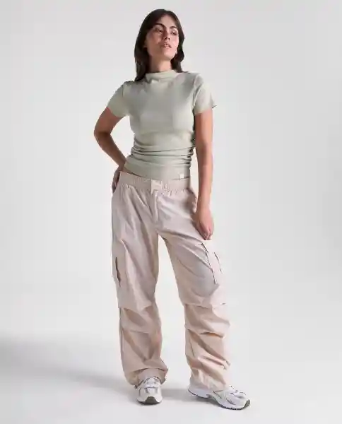 Camiseta Mujer Caqui Talla M 609G006_CAQ150513 Americanino