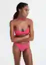 Top Bikini Pami Fucsia Talla M Mujer Mango