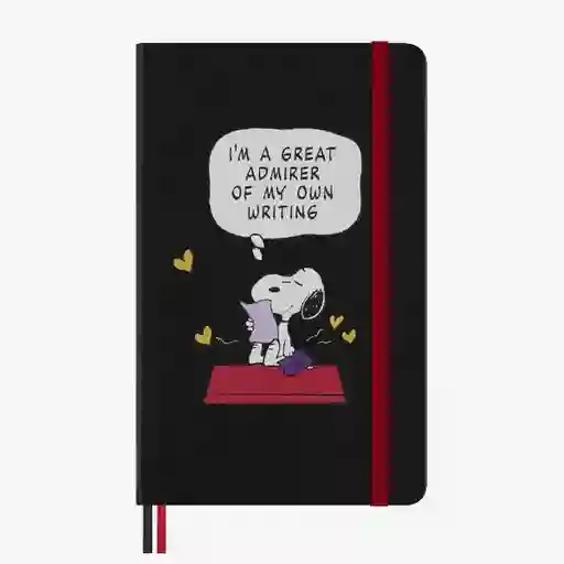 Moleskine Cuaderno Rayas Snoopy Grande Hc