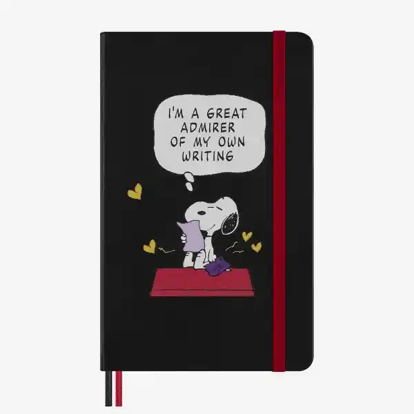 Moleskine Cuaderno Rayas Snoopy Grande Hc