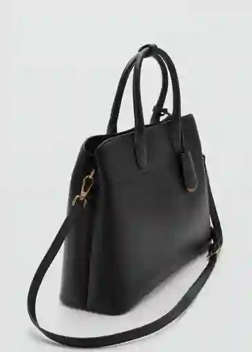 Bolso G Nova Negro Mujer Mango