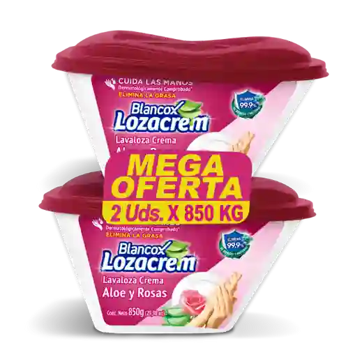 Lozacrem Lavaloza en Crema con Limón y Aloe