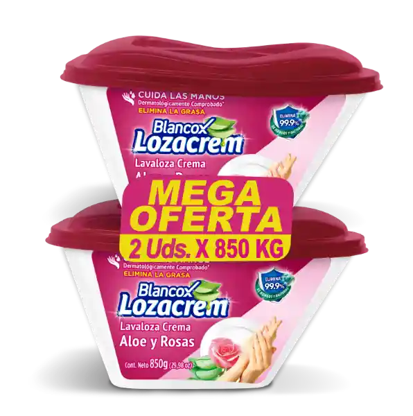 Lozacrem Lavaloza en Crema con Limón y Aloe