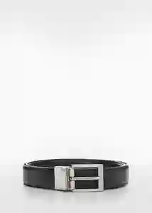 Cinturón Emili4 Negro Talla 90 Hombre Mango