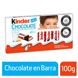 Kinder Barra de Chocolate en Barra
