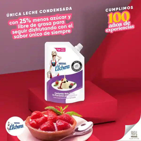 Leche condensada LA LECHERA FIT descremada x 300g