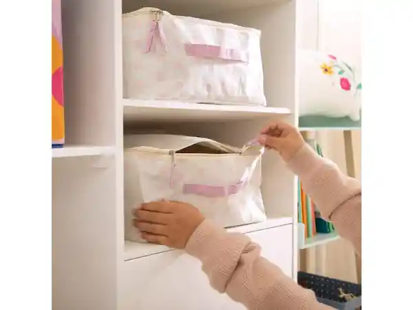 Organizador Con Cierre Canvas 35 x 35 Casaideas