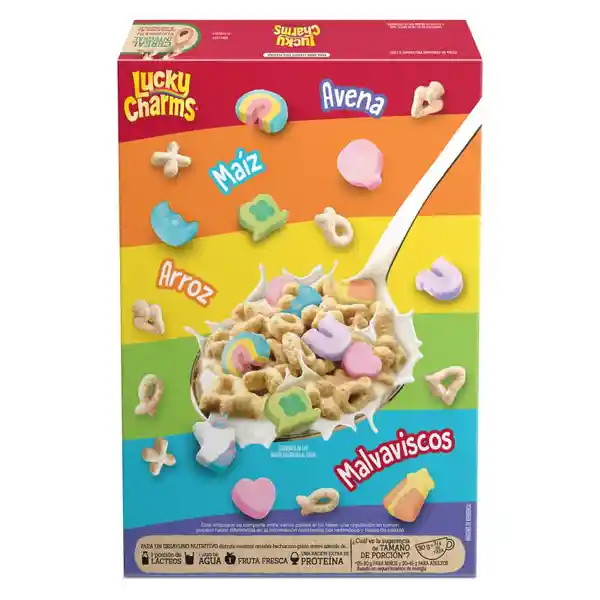 Cereal LUCKY CHARMS con malvaviscos x 290g