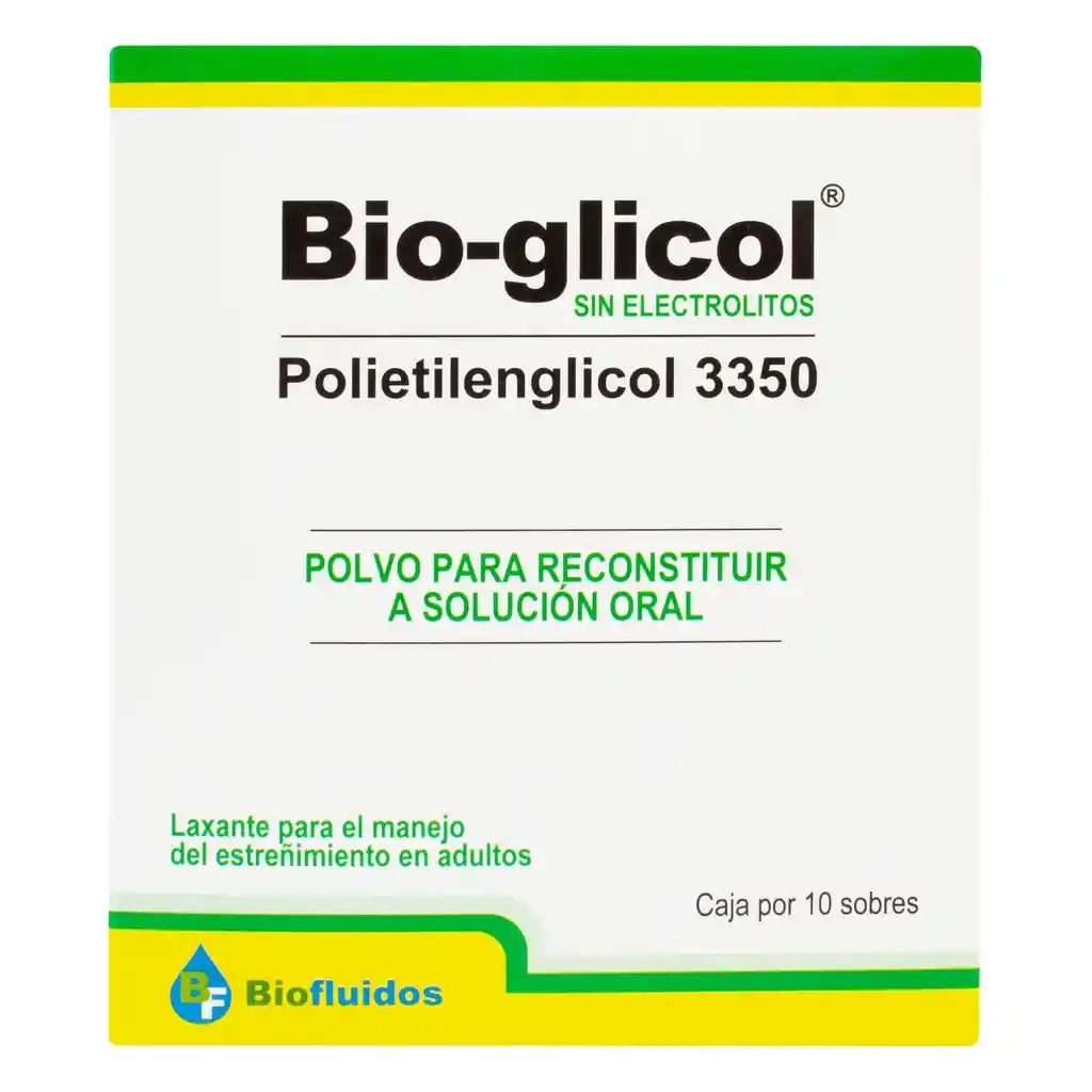 Bio-Glicol Laxante Adultos x 10 Sobres