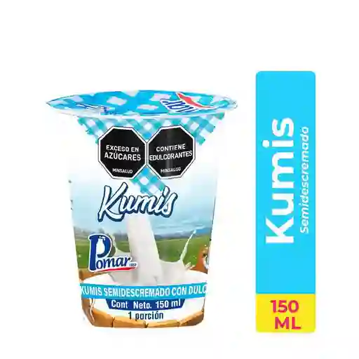 El Pomar Kumis Semidescremado Dulce