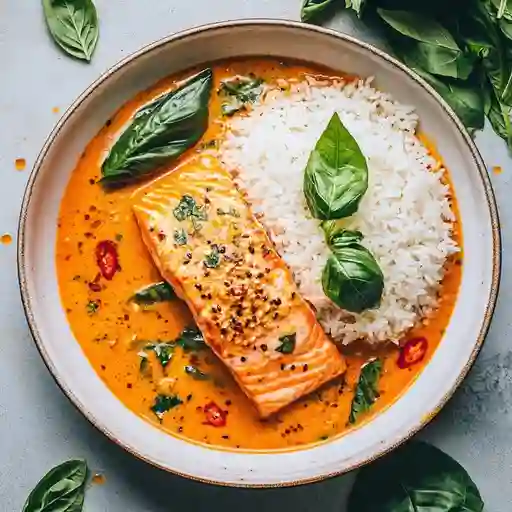 Salmon curry