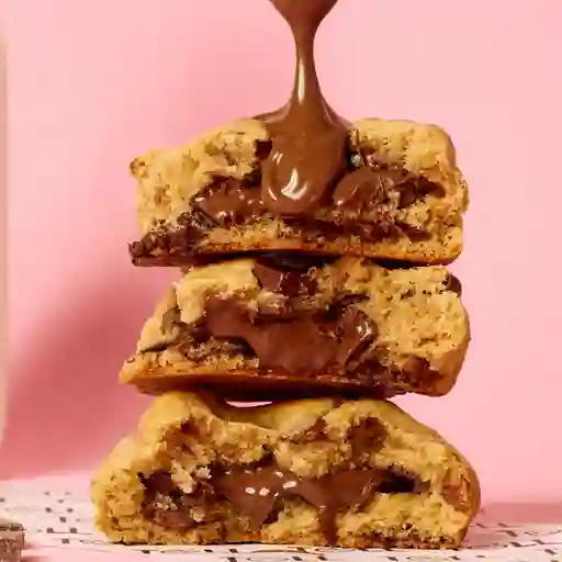 Galleta chocolate chips nutella