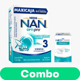 Combo Nescare Protect + Nan Fórmula Láctea Infantil