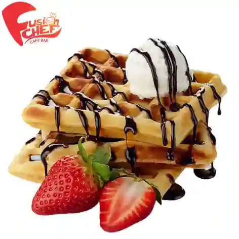 Waffle de Chocolate