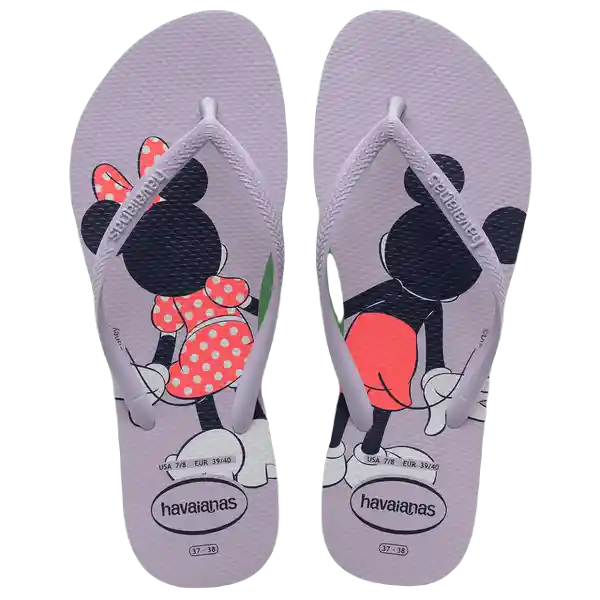 Sandalias Disney Lila Calm Talla 42 4141203 Havaianas