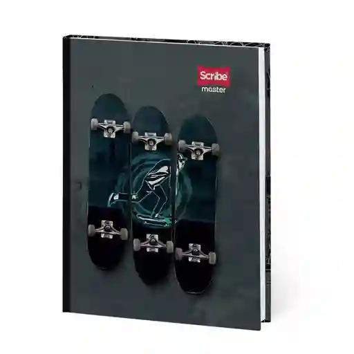 Scribe Cuaderno Grande Rayado Cosido Tapa Dura 100 Hojas