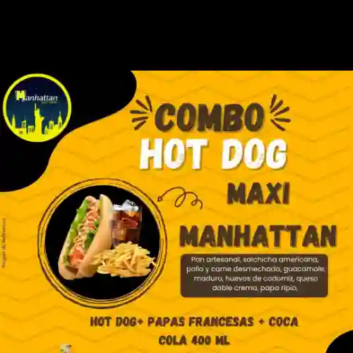 Combo Hot Dog Maxi Manhattan