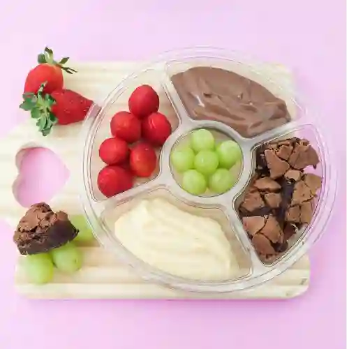 Fondue Nutella y Brownies