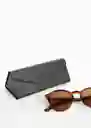 Gafas Justin Marrón Talla 99 Hombre Mango