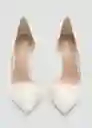 Zapatos s Audreyw Blanco Talla 38 Mujer Mango