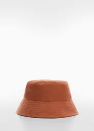 Gorro Anafe Naranja Talla 99 Mujer Mango