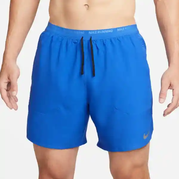 Nike Short Dri Fit Stride 7in Hombre Azul L DM4761-480