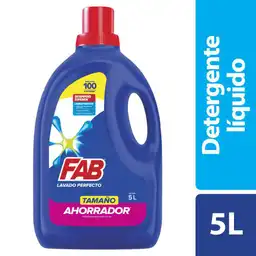 Fab Detergente Líquido Lavado Perfecto Tamaño Ahorrador