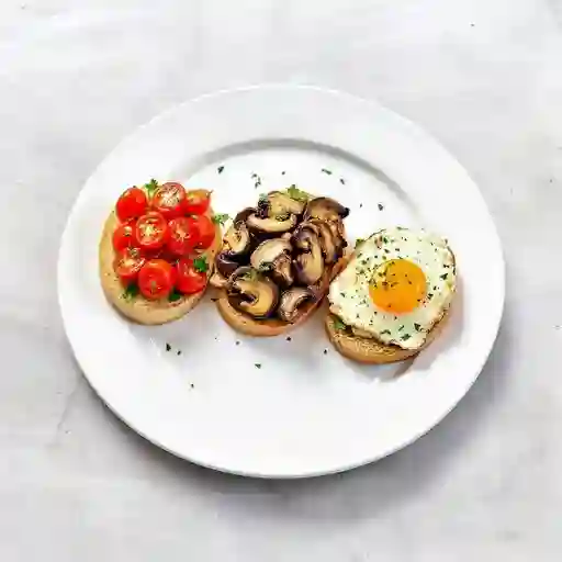 Trilogia de bruschettas