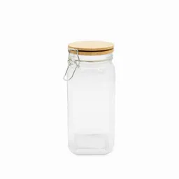 Recipiente Tapa Bambú Abrazadera 1600 mL Ambiente Gourmet