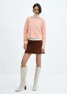 Buzo Jersey Palau Rosa Pastel Talla M Mujer Mango