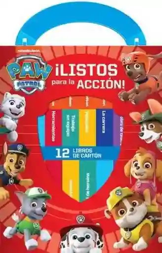 Paw Patrol 12 Libros ¡Listos Para la Acción! - Pi Kids