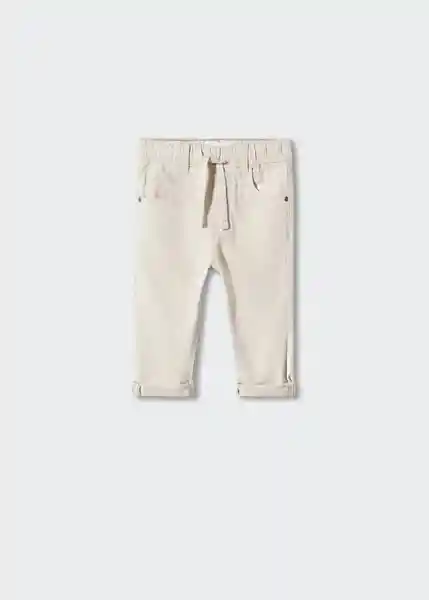 Pantalón Cord Hielo Talla 67 Niños Mango