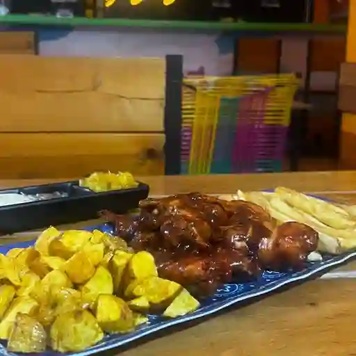 Alitas bbq