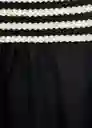 Vestido Nati Negro Talla XS Mujer Mango