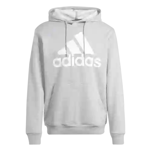 Adidas Buzo Hoodie Bl Fl de Tenis Lifestyle Hombre Gris Talla 10