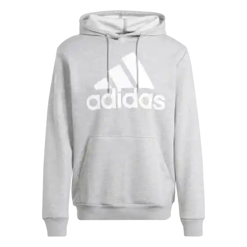 Adidas Buzo Hoodie Bl Fl de Tenis Lifestyle Hombre Gris Talla 10
