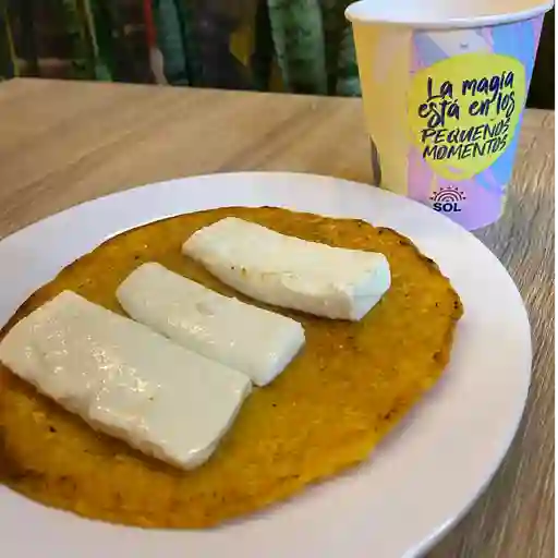 Arepa de chocolo