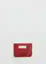 Bolso P Holbox Rojo Talla 99 Mujer Mango