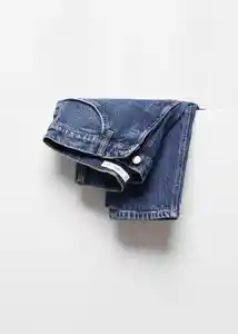 Jean Newmom Tejano Oscuro Talla 32 Mujer Mango