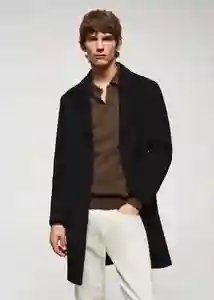 Abrigo Dalan Negro Talla XL Hombre Mango