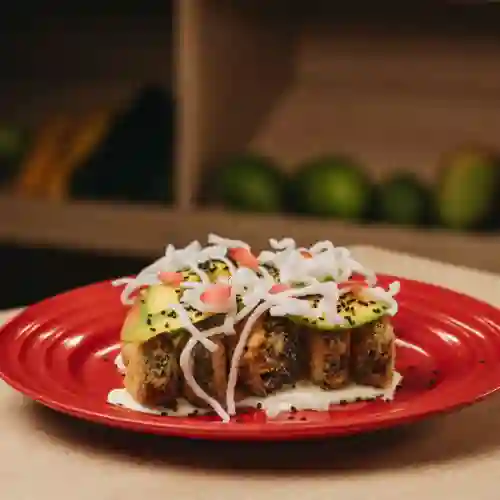 Sushi Tempura de Palmito de Cangrejo