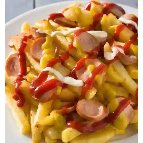 Salchipapa Sencillo