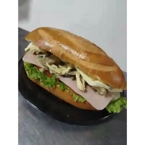 Sandwich Pollo y Champiñon